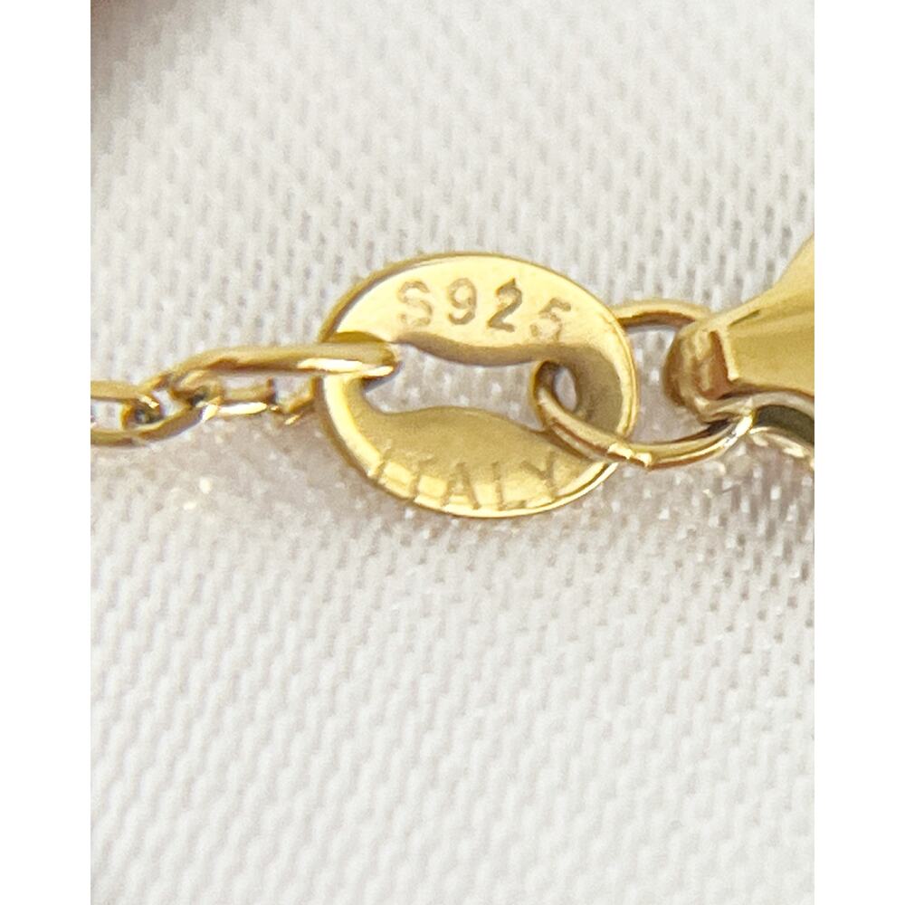 DIOR Vintage Necklace Zipper Pull Pendant Coral Enamel CD Logo Gold Tone Charm - Picture 5 of 9